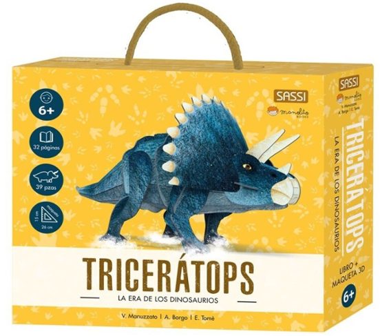 Triceratops la era de los dinosaurios