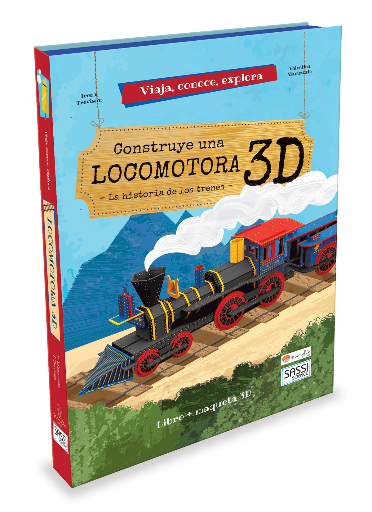 Construye una locomotora 3d