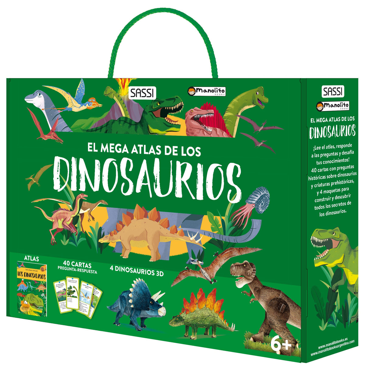 El mega atlas de los dinosaurios
