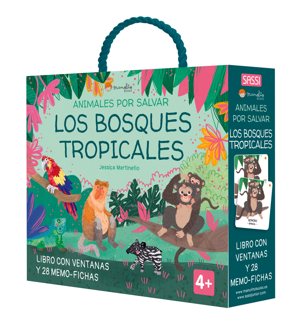 Animales por salvar bosques tropicales