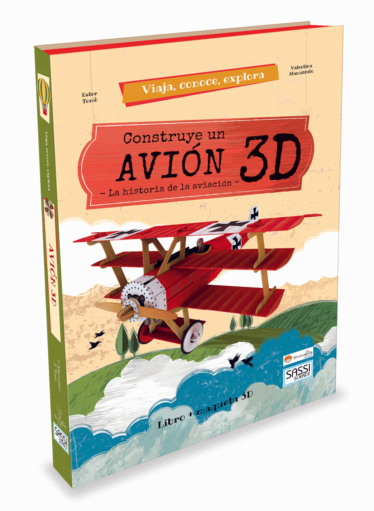 Construye el avion 3d